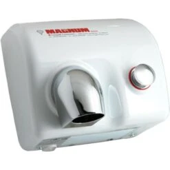 Asciugamani Elettrico Fumagalli Magnum MG88P EP LEM 450 A Pulsante Bianco Porcellanato MG880P1545P0100