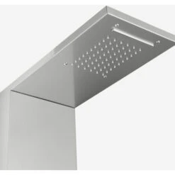 Pannello Colonna Doccia In Acciaio Con Miscelatore Cascata Idromassaggio Sirmione Colore: Silver -Stile Bagno 35911890 4