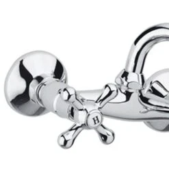 Rubinetto Lavello A Murocon Canna Superiore - Serie Liberty -Stile Bagno 3606393 3