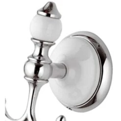 Appendino Doppio Cromato - Serie Epoca -Stile Bagno 3606669 3