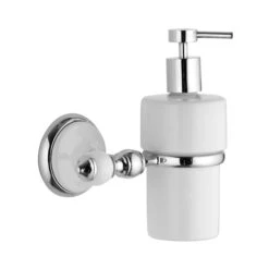 Dispenser In Ceramica Bianco - Serie Epoca