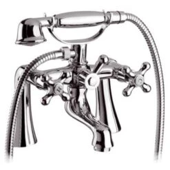 Rubinetto Vasca Esterno Con Colonnette Altecon Doccia - Serie Liberty