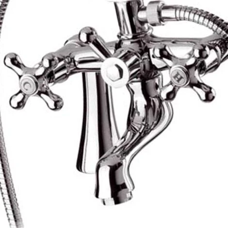 Rubinetto Vasca Esterno Con Colonnette Altecon Doccia - Serie Liberty 3 Rubinetto Vasca Esterno Con Colonnette Altecon Doccia - Serie Liberty - immagine 3