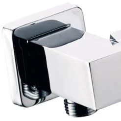 Presa Acqua E Supporto Snodato Lusso Quadrato -Stile Bagno 3607625 3