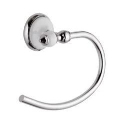 Portasalviette Cromato Ad Anello - Serie Epoca