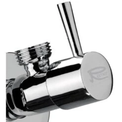 Rubinetto Sottolavabo Minimal In Ottone Cromato -Stile Bagno 3609088 3