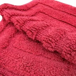 Tappeto Bagno Puro Cotone Elegante Lussuoso Morbido Scendiletto Antiscivolo 100% Made In Italy Bianco - 65x40 Cm -Stile Bagno 36418402 4