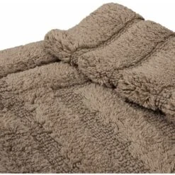 Tappeto Bagno Puro Cotone Elegante Lussuoso Morbido Scendiletto Antiscivolo 100% Made In Italy Marrone - 65x40 Cm 7 Tappeto Bagno Puro Cotone Elegante Lussuoso Morbido Scendiletto Antiscivolo 100% Made In Italy Marrone - 65x40 Cm -Stile Bagno 36418420 3