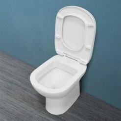 Copriwater Compatibile Wc Dolomite Serie Gemma 2 Con Chiusura Standard -Stile Bagno 36607900 3