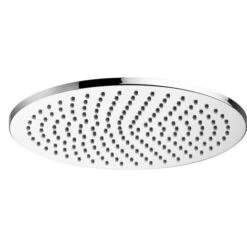 Soffione Doccia Tondo In Metallo Firmato Paffoni Diametro 250 Mm