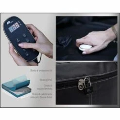 Bagno Italia Minipiscina Gonfiabile Idromassaggio 185 Cm Autogonfiante Capienza 5 6 Posti Con 132 Getti E Ozonoterapia Spa Relax Giardino Mspa -Stile Bagno 38232652 4