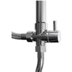 Colonna Doccia Da Bagno Saliscendi Con Soffione Fisso Tondo Doccetta Telefono Multigetto Asta 98 Cm Con Portasapone Sistema Anticalcare Box Doccia 7 Colonna Doccia Da Bagno Saliscendi Con Soffione Fisso Tondo Doccetta Telefono Multigetto Asta 98 Cm Con Portasapone Sistema Anticalcare Box Doccia -Stile Bagno 38272379 4