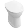 Villeroy & Boch WC A Cacciata, 355 X 455 Mm, Modello A Pavimento, Scarico Orizzontale, Porcellana Sanitaria, NF White