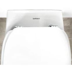 WC Sospeso Per Disabili Con Apertura Frontale In Ceramica Bianca Lucida -Stile Bagno 39120397 4