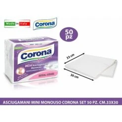 ASCIUGAMANI MONOUSO CORONA