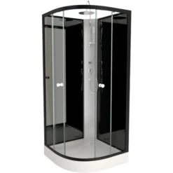 Cabina Doccia Da 1/4 Cerchio 85x85x225cm - Nebulosa -Stile Bagno 39299518 3