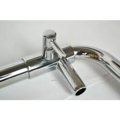 Colonna Doccia AMARCORD Con Miscelatore Meccanico, Soffione Tondo E Doccia Tonda A 3 Getti Anticalcare | Con-soffione-o-200-mm-h-2-mm | Ottone-cromato 7 Colonna Doccia AMARCORD Con Miscelatore Meccanico, Soffione Tondo E Doccia Tonda A 3 Getti Anticalcare | Con-soffione-o-200-mm-h-2-mm | Ottone-cromato -Stile Bagno 39768324 3