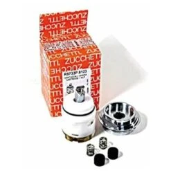 ZUCCHETTI - CARTUCCIA DN. 38 MM. COMPLETA DI GHIERA CROMO R9733P.8123