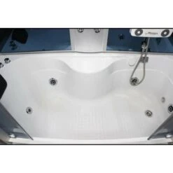 Cabina Con Vasca Idromassaggio, Sauna, Bagno Turco, Cromoterapia 150x88cm Full Optional Sicorage Antin -Stile Bagno 40082760 3