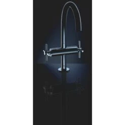 Grohe Atrio - Miscelatore Da Lavabo, Con Sistema Di Scarico E Braccio Di Erogazione Girevole, Misura L, Cromato 21019003 -Stile Bagno 40508336 5