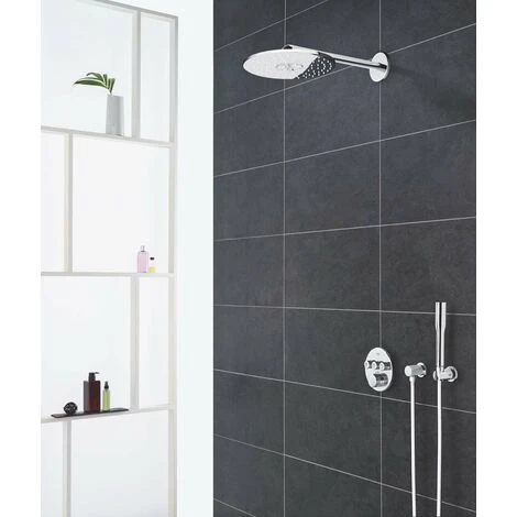 Grohe Grohtherm SmartControl - Miscelatore Doccia Termostatico Ad Incasso, 3 Utenze, Cromato 29121000 5 Grohe Grohtherm SmartControl - Miscelatore Doccia Termostatico Ad Incasso, 3 Utenze, Cromato 29121000 - immagine 5
