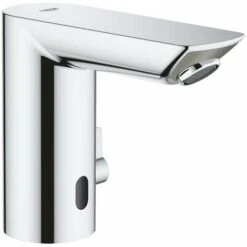 Grohe Bau Cosmopolitan E - Miscelatore Elettronico Ad Infrarossi Da Lavabo, Alimentazione Da Rete 230 V, Cromato 36453000