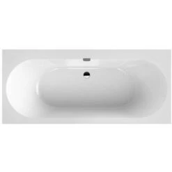 Villeroy & Boch Oberon 2.0 - Vasca Da Bagno 1700x750x470 Mm, Quaryl, Bianco UBQ170OBR2DV-01