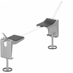 Bette Accessori - Piedini In Acciaio Per Vasca Da Bagno, 2 Pz B23-1500