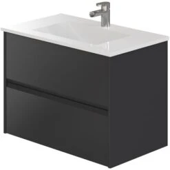 Kit Mobili E Lavabo Grigio