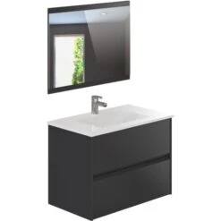 Kit Mobili E Lavabo Grigio -Stile Bagno 41445122 4