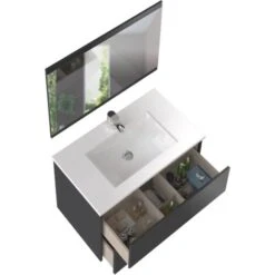 Kit Mobili E Lavabo Grigio -Stile Bagno 41445122 5