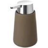 Feridras Dispenser Portasapone Porta Sapone Ceramica Sidney Tortora 006036