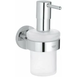 Grohe Essentials - Dispenser Di Sapone Liquido Con Supporto, Cromato 40448001