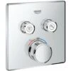 Grohe Grohtherm SmartControl - Miscelatore Termostatico A Due Vie Ad Incasso, Cromato 29124000