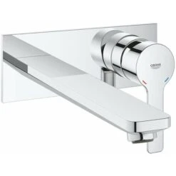 Grohe Lineare - Miscelatore L Ad Incasso Per Lavabo, Montaggio A 2 Fori, Cromato 23444001