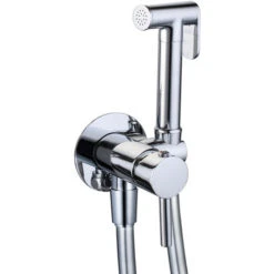 Kit Idroscopino Acqua Calda E Fredda Con Shut-off Azionamento A Leva Ottone Finitura- Cromato Tondo - Confezione 1 -Stile Bagno 42726972 4