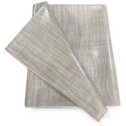 TOVAGLIA LIMA © In TELA CERATA Plastificata LAVABILE Idrorepellente In PVC UNITO BEIGE Made In Italy Cm. 140x100 X4 Persone -Stile Bagno 42727269 4