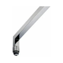 BRACCIO DOCCIA QUADRATO PER SOFFIONE IN OTTONE CROMATO