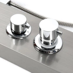 Colonna Doccia Multimodale Sistema Doccia A Parete In Acciaio Inossidabile Colore Acciaio Inossidabile -Stile Bagno 42834393 5