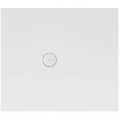 Villeroy & Boch Subway Infinity, Piatti Doccia, 900 X 800 X 40 Mm, Rettangolari, Ceramica, Questi Piatti Doccia Sono Ritagliati Sul Lato Corto. Da Installare Con Il Lato Tagliato (non Smaltato) Contro La Parete Bianc