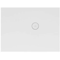 Villeroy & Boch Subway Infinity, Piatti Doccia, 900 X 750 X 40 Mm, Rettangolari, Ceramica, Questi Piatti Doccia Sono Tagliati Su Due Lati (non Smaltati). Da Installare A Destra Contro Le Pareti Antiscivolo Ardoise