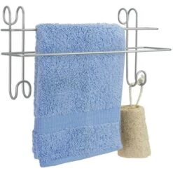 MetalTex Porta Asciugamani Per Termoarredo In Acciaio Rivestito Con Polytherm Grigio -Stile Bagno 44395791 3