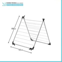 MetalTex Stendibiancheria Per Vasca Da Bagno In Acciaio Rivestito Con Epotherm -Stile Bagno 44395812 4