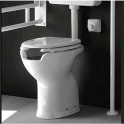 Bagnoexpert Water Confort Scarico Parete Apertura Frontale Cm. 56X38 Bianco Lucido