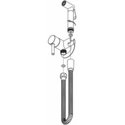 Paffoni Ringo West - Set Miscelatore Monocomando Ad Incasso Con Doccetta Bidet, Nero Opaco ZDUP110NO -Stile Bagno 45291236 3