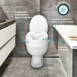 Rialzo Water Alzawater Senza Coperchio Altezza 14 Cm Plastica Bianco Titßn Mobiclinic -Stile Bagno 45301548 4