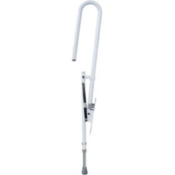 Maniglione Bagno Impugnatura Doppia Removibile Sicurezza Regolabile In Altezza Alluminio Mobiclinic -Stile Bagno 45301573 3