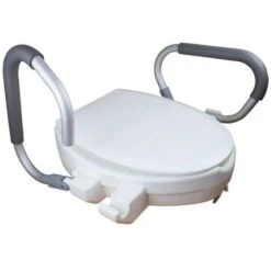 Rialzo Per WC Altezza 10 Cm Coperchio E Braccioli Ribaltabili Alcalß Mobiclinic -Stile Bagno 45301575 5