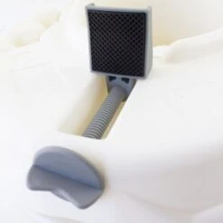 Rialzo Per Wc , Con Coperchio , Braccioli Pieghevoli , Bianco , Guadiana, Mobiclinic -Stile Bagno 45301587 5