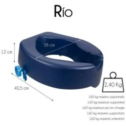 Rialzo Water 11 Cm Alzawater Morbido Blu Rýo Mobiclinic -Stile Bagno 45301627 3